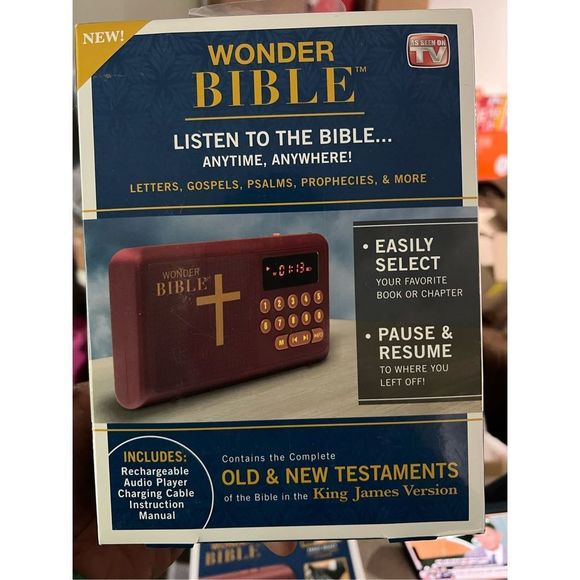 WONDER BIBLE Tablets & Accessories Newwonder Bible Kjv The Talking